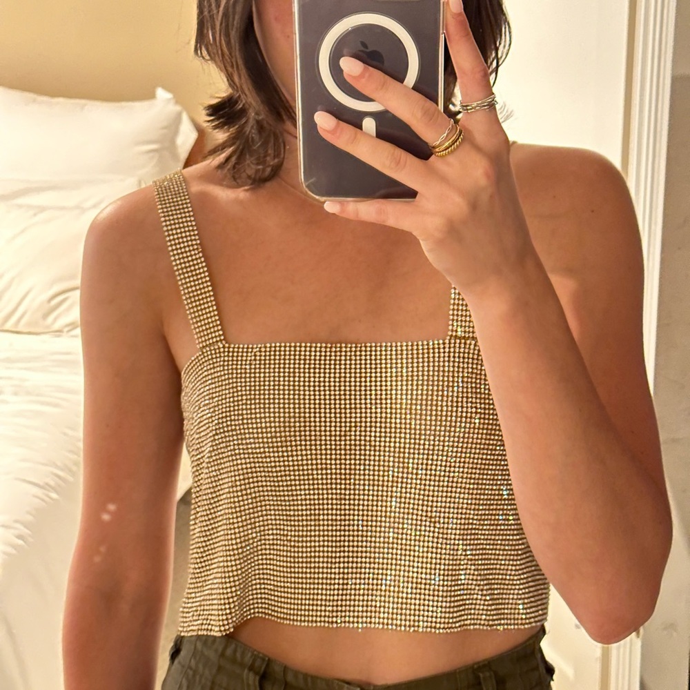 Sparkle party top